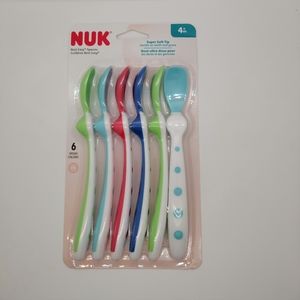 First essentials by Nuk rest easy spoons pack of 6